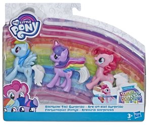 My Little Pony Sada 3 poníků Rainbow Tail