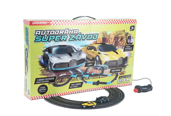 DRIVERO Autodráha Super závod 8,4 m