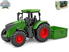 Kids Globe traktor zelený se sklápěčkou volný chod 27,5 cm