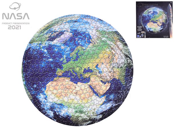 NASA puzzle kulaté 48 cm, 500 ks