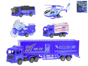 Vozidla městsk&#233; policie 11 - 23,5 cm, 5 ks