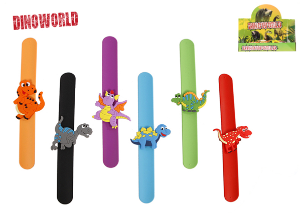 Dinoworld náramek s dinosaurem 21,5 cm, mix druhů