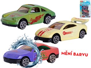 Auto 7 cm kov voln&#253; chod měn&#237;c&#237; barvu, mix druhů