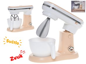 Kuchyňsk&#253; robot 16,5 cm na baterie se světlem a zvukem