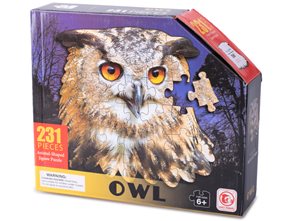 Puzzle sova 231 d&#237;lků