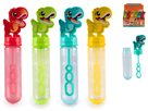 Bublifuk 14 cm s dinosaurem, mix barev