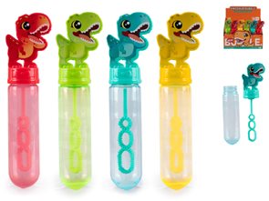 Bublifuk 14 cm s dinosaurem, mix barev