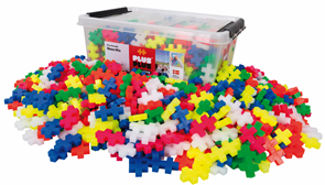 Plus-Plus BIG Neon box - 600 ks