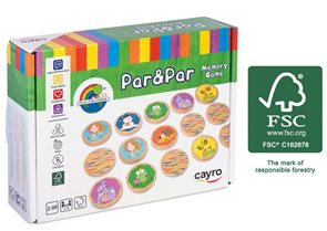 Cayro - Par &amp; Par Memory (FSC dřevo)
