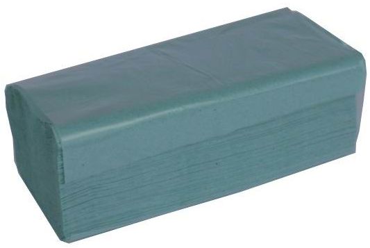 Levně Z-Z ručníky 1 vrstvé - zelené ( 250 ks)