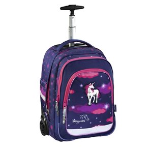 Školní batoh na kolečkách - Trolley Baggymax - Jednorožec