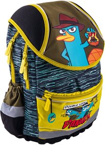 BAAGL Školní batoh, ergonomický - Phineas & Ferb - velký