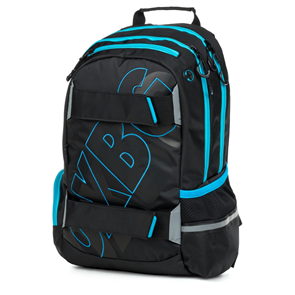 Studentský batoh OXY SPORT Black Line - Blue
