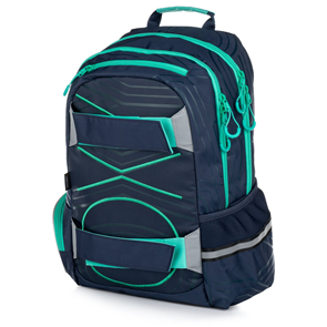 Studentský batoh OXY SPORT Pastel Line - Green