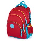 Školní batoh OXY SCOOLER - Red