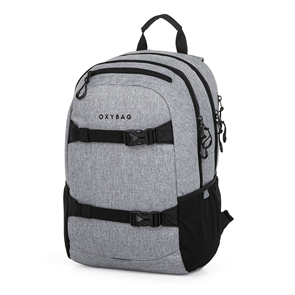 Studentský batoh OXY SPORT - Grey Melange