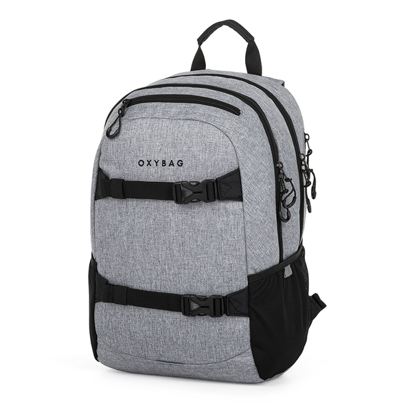 Levně Studentský batoh OXY SPORT - Grey Melange