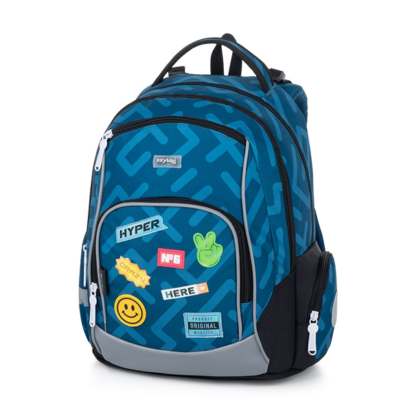 Školní batoh Oxy Go - Stickers 2024