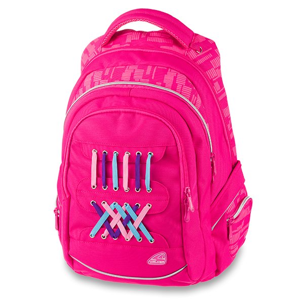 Studentský batoh WALKER Fame - Laces Pink