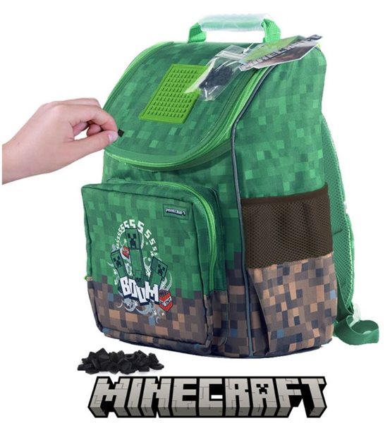 PIXIE CREW & MINECRAFT školní aktovka