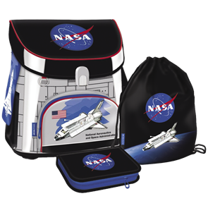 Školní set Ars Una - NASA - aktovka + penál (plný) + sáček na cvičky