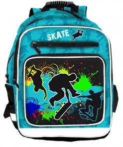 Školní batoh 3 komorový  - Skate