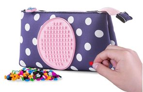 PIXIE CREW velk&#233; pouzdro - modr&#233; s punt&#237;kem