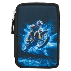 BAAGL Školn&#237; pen&#225;l tř&#237;patrov&#253; Motorka