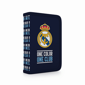Penál 1patrový 2 klopy prázdný OXY - Real Madrid 2019