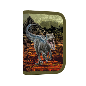 Penál 1patrový 2 klopy prázdný OXY - Jurassic World/Jurský svět