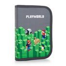 Penál 1patrový 2 klopy prázdný - Playworld 2024