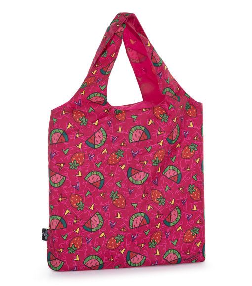 Levně Dámská nákupní taška Bagmaster - BAG 22 H RED
