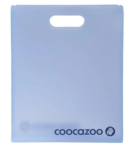 Levně Desky na sešity coocazoo - transparentní modré