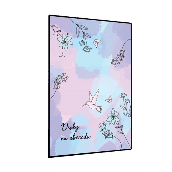 Desky na abecedu - Kolibřík