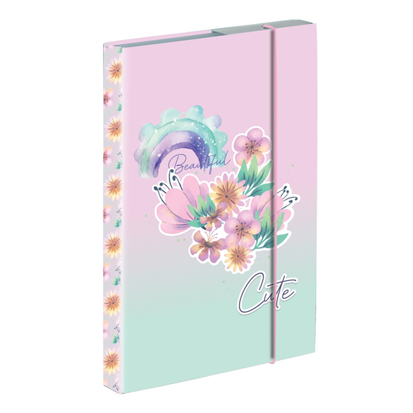 Box na sešity A4 - Flowers