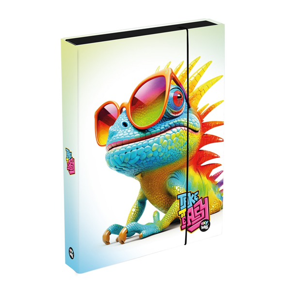 Box na sešity A4 Jumbo - Chameleon