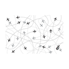 Podložka na stůl PP 60 × 40 cm - Planes