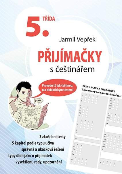 Přijímačky s češtinářem – 5. třída - Jarmil Vepřek - A4