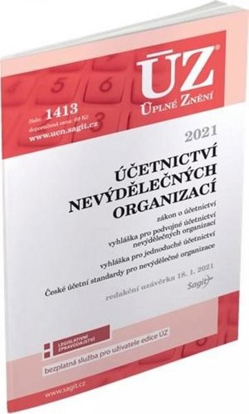 Levně ÚZ 1413 / Účetnictví nevýdělečných organizací 2021