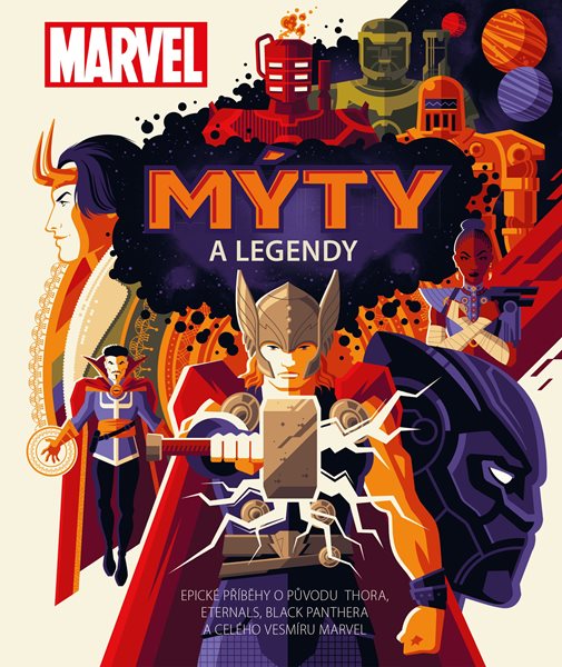 Marvel: Mýty a legendy - kolektiv - 19x23 cm, Sleva 70%