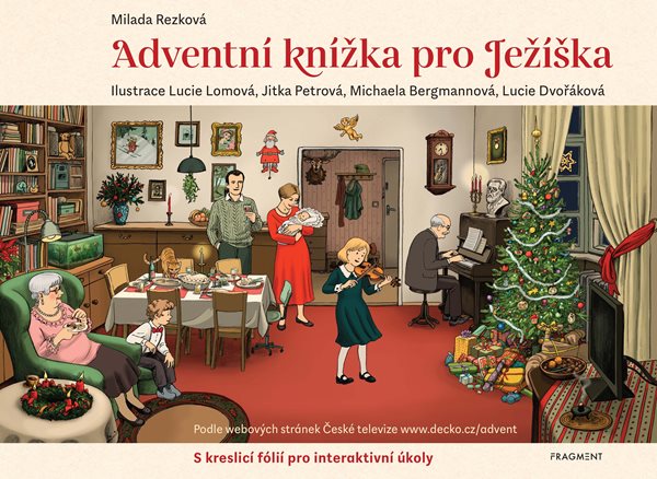 Levně Adventní knížka pro Ježíška - Milada Rezková - 30x22 cm, Sleva 70%