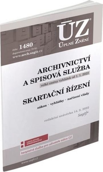 Levně ÚZ 1480 / Archivnictví a spisová služba, Skartační řízení