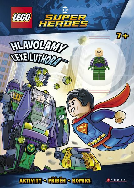 LEGO® DC Comics Super Heroes Hlavolamy Lexe Luthora - Kolektiv - 21x29 cm