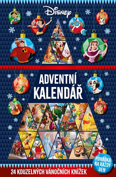 Levně Disney - Adventní kalendář - Kolektiv - 35x54 mm, Sleva 110%