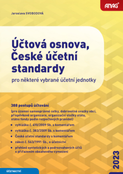Účtová osnova, České účetní standardy 2023 - Jaroslava Svobodová
