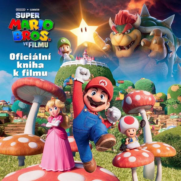 Super Mario Bros. - Oficiální kniha k filmu - Kolektiv - 25x25 cm, Sleva 40%