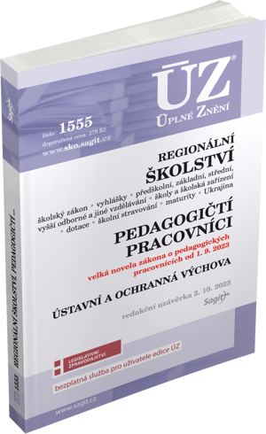 Levně ÚZ 1555 / Regionální školství a pedagogičtí pracovníci