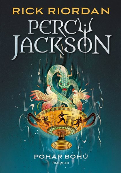 Percy Jackson - Pohár bohů - Rick Riordan - 15x21 cm, Sleva 60%