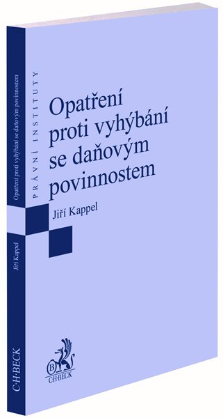Opatření proti vyhýbání se daňovým povinnostem - Jiří Kappel