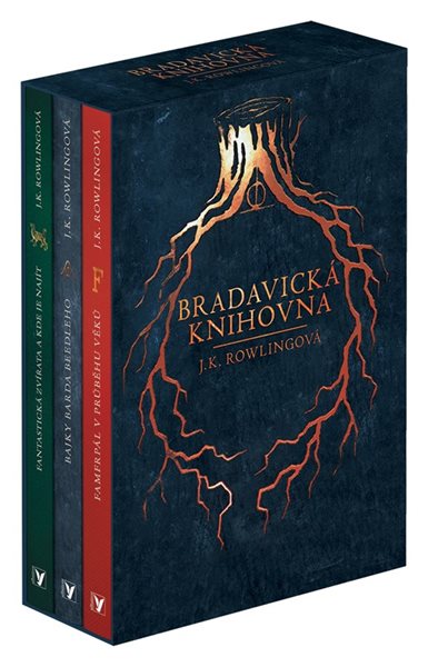 Bradavická knihovna - BOX - J. K. Rowlingová - 13x20 cm, Sleva 130%